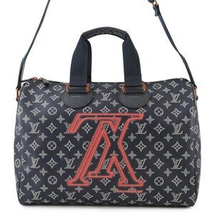 LOUIS VUITTON Speedy Bandouliere Size 40 Monogram Ink Navy M43697